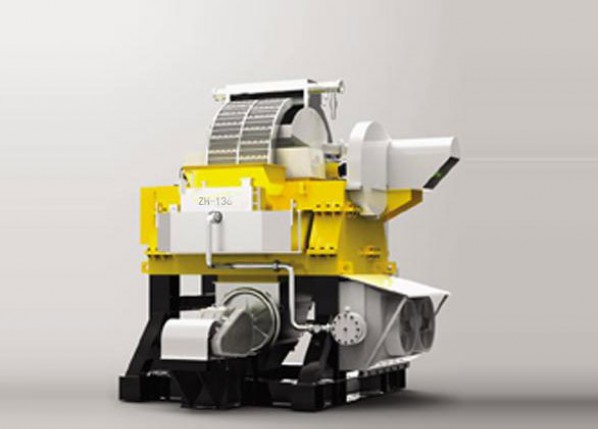 Vertical ring high-gradient magnetic separator